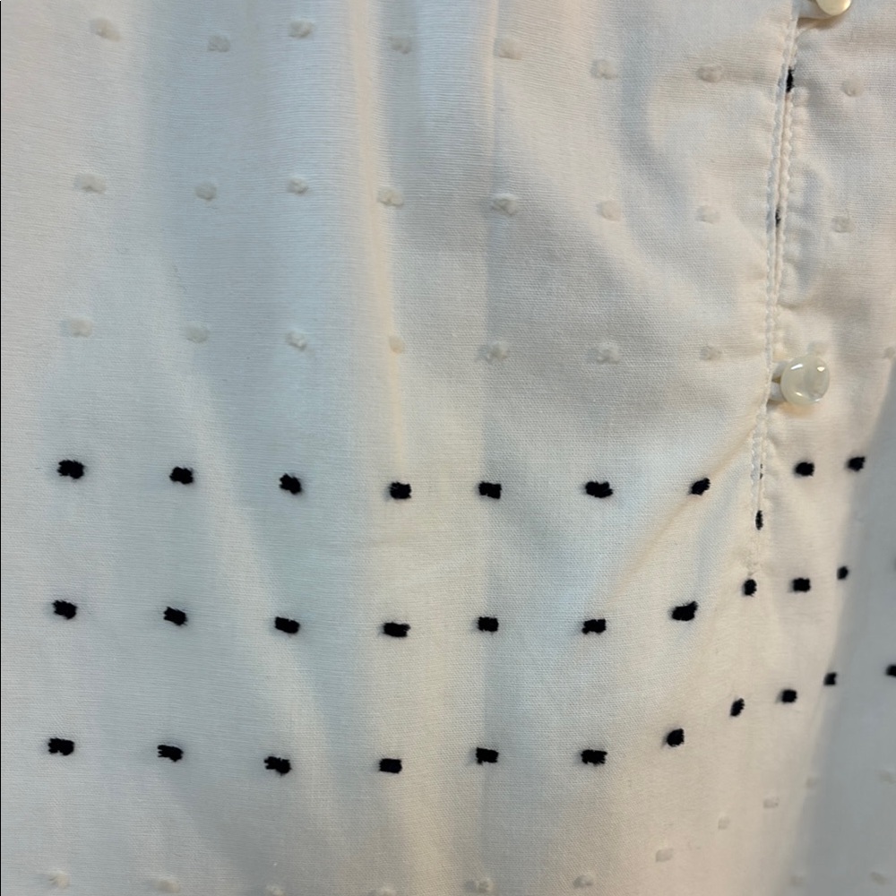 TALBOT Cream Embellished Blouse with Scoop Neckline - Picture 5 of 5